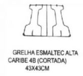 Grelha Esmaltec Alta Caribe 4 Bocas